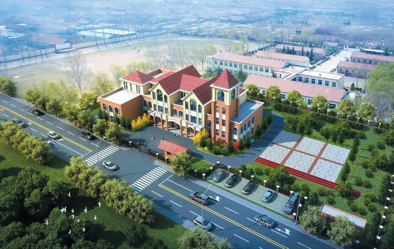 โครงสร้างเหล็ก EHSS ช่วยเร่งการก่อสร้างโรงเรียนสำเร็จรูป