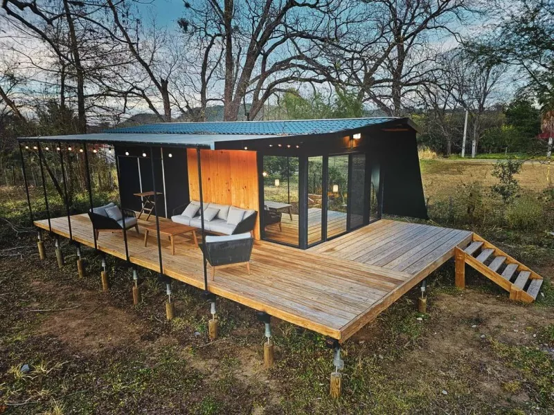 Light Steel Structure Holiday House Construction