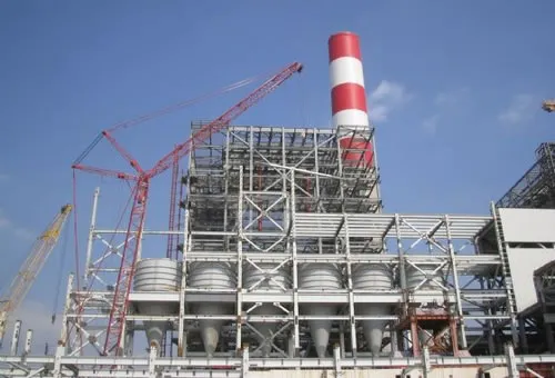 โครงสร้างเหล็กโรงไฟฟ้า