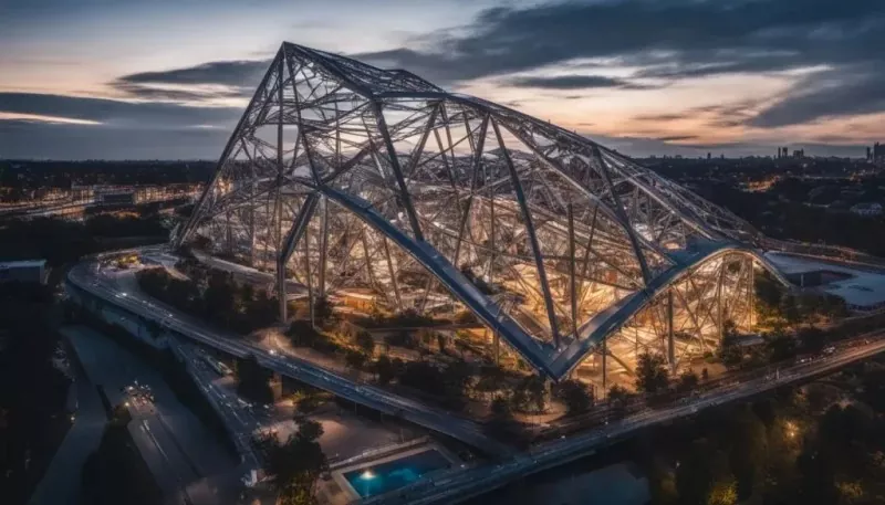 ห้องนิทรรศการ Space Truss
