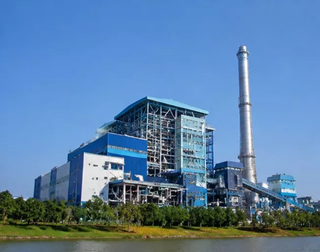 ก่อสร้างโรงงานไฟฟ้าเผาขยะโครงสร้างเหล็ก